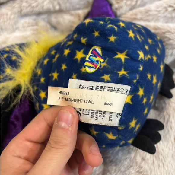 Webkinz Ganz Midnight Owl 8.5 inches HM732 - Picture 5 of 7